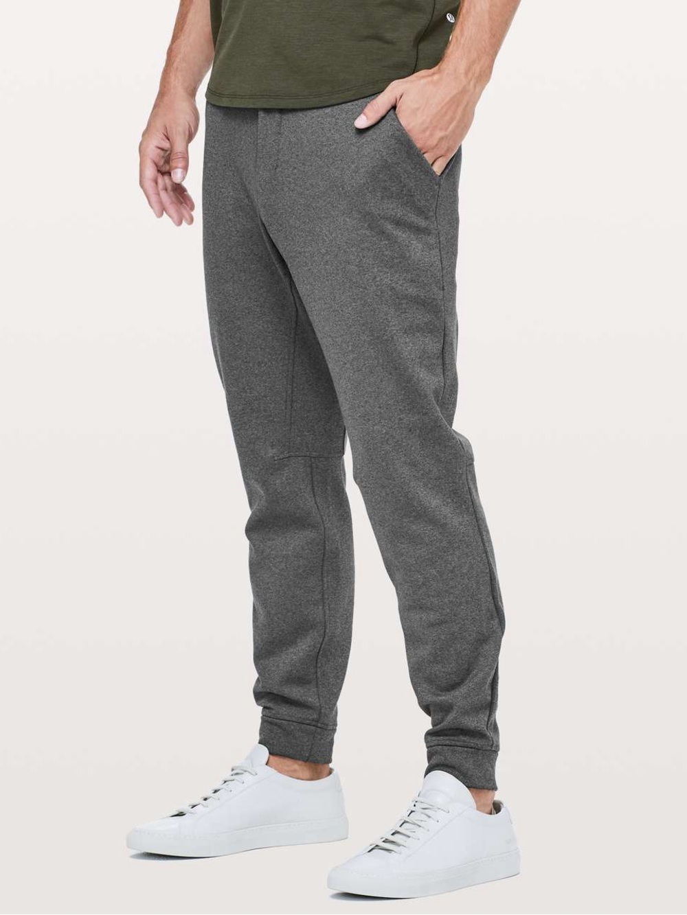 Lululemon City Sweat Jogger Thermo 29” Heathered Coal Men’s Large
